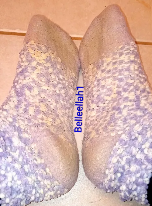 10 day worn fuzzy socks ready to ship! Message me to claim by Belleellah1