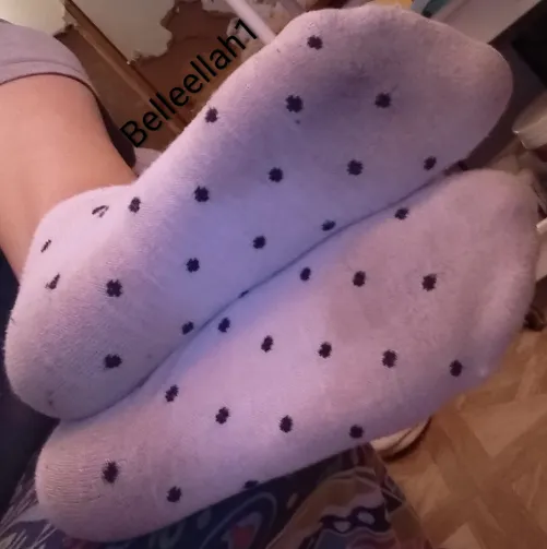 10 day worn socks ready to ship! Lots of sweaty workouts included. Message me to claim by Belleellah1