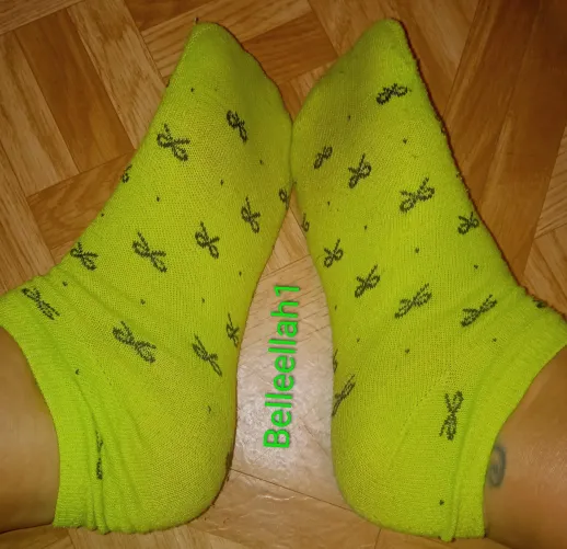 10 day worn socks ready to ship! Lots of sweaty workouts included. Message me to claim by Belleellah1