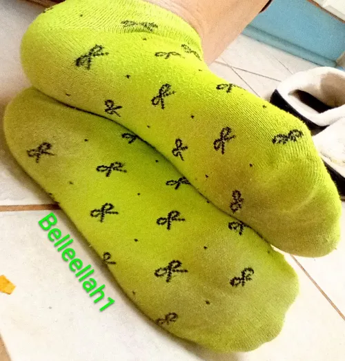 10 day worn socks ready to ship! Lots of sweaty workouts included. Message me to claim by Belleellah1