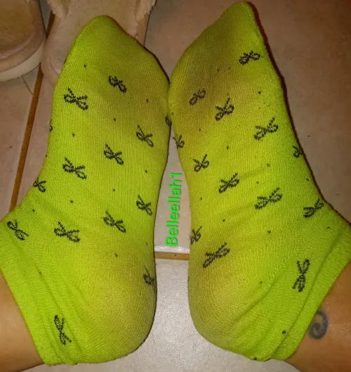 10 day worn socks ready to ship! Lots of sweaty workouts included. Message me to claim by Belleellah1