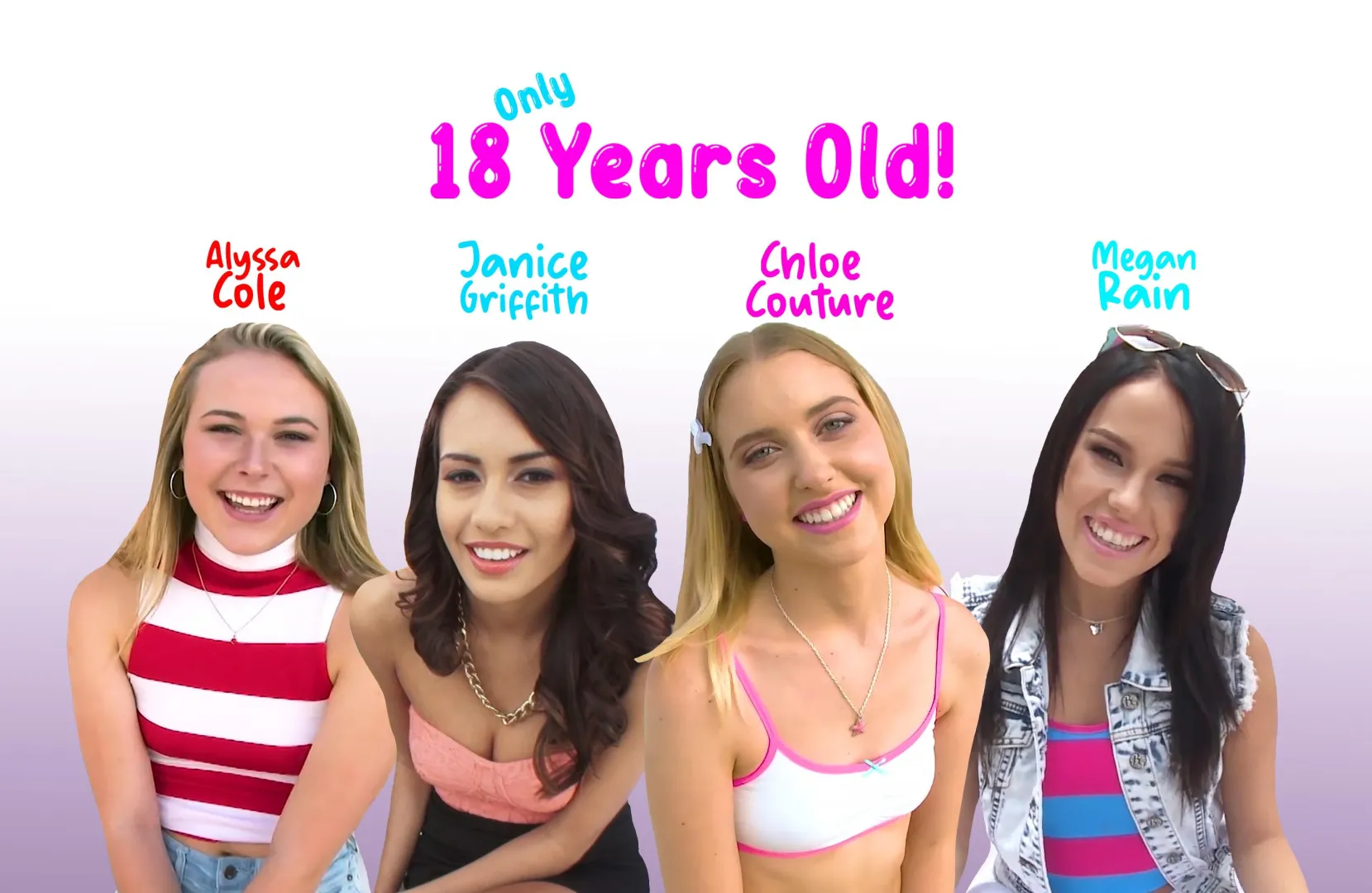18 Year Girls! Who would you pick? [Alyssa Cole, Janice Griffith, Chloe Couture, Megan Rain] posted by RileyReidsBootyh0le