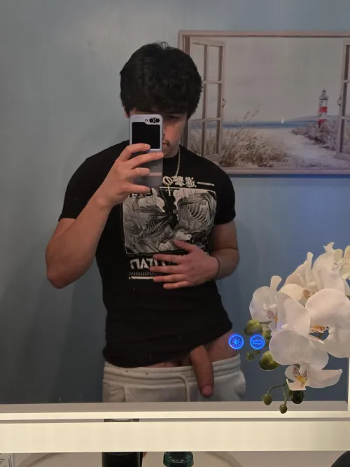 (20) underneath my grey sweatpants by nurse_papi