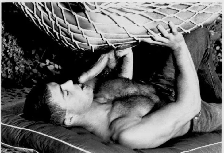 2000s Otter in jeans sucking cock by KiwiPixelInk