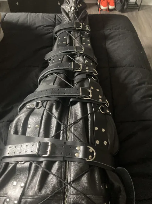 26M Looking to be a permanent bondage and chastity slave in Nova Scotia Canada sleepsack and hoods included  by Legitimate-Ad-1500