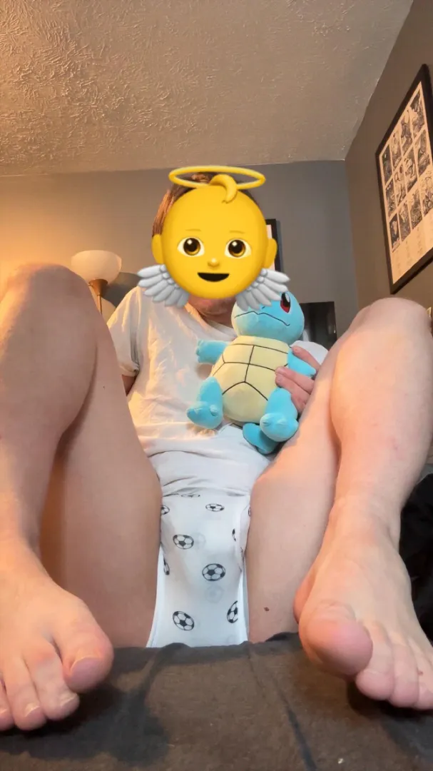 [27m] feeling cute today with my stuffy posted by briefsboyfordad