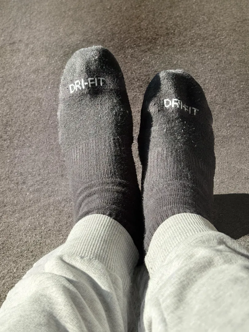 (29) Enjoying the warm sun on my Nike dri-fits posted by Exact_Rise_8853