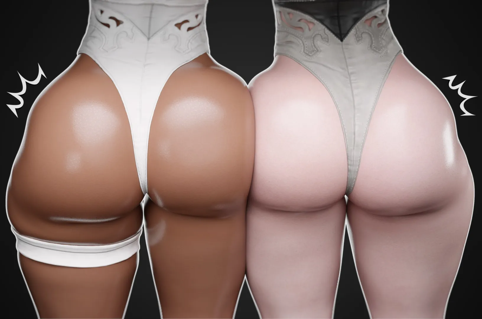 2B and 2P (Akine00) posted by Poke-Oji