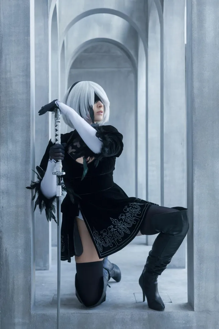 2B from Nier:Automata by Yuna Kairi posted by YunieSunshine