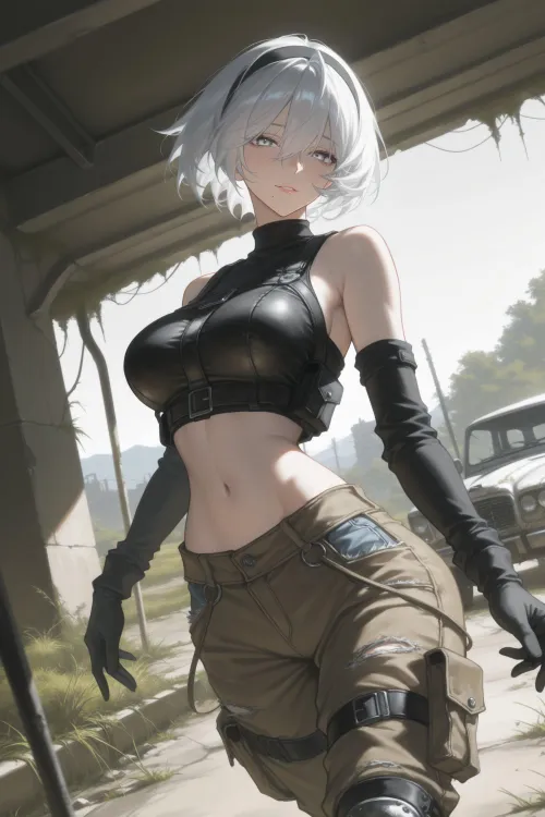 2B [Nier Automata] by WoolsonDaSheep