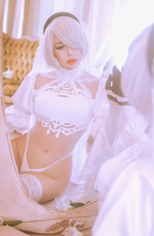 2B White Bride by Nana by tastycosplayer