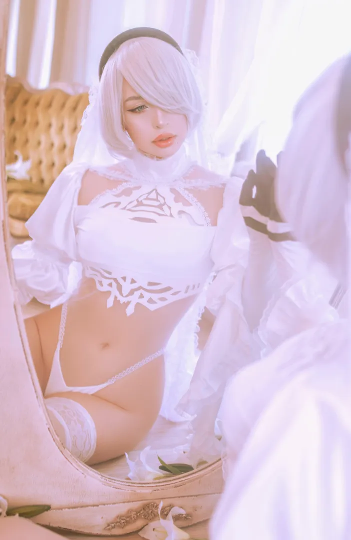 2B White Bride by Nana posted by tastycosplayer