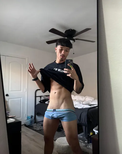 2nd day wearing these undies. Getting them ready for a customer. by salanzs