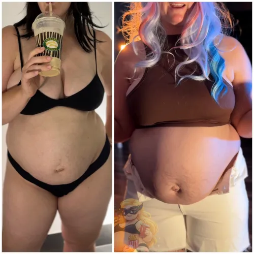 30 days difference… by HoneyBellesEmporium