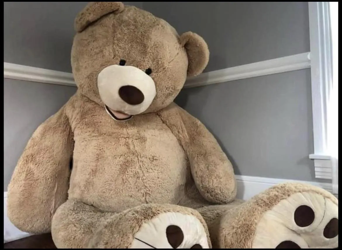 30/M4A & I have a giant teddy bear bigger than me that I wanna grind on & moan hard & loud on him for someone posted by ace3921