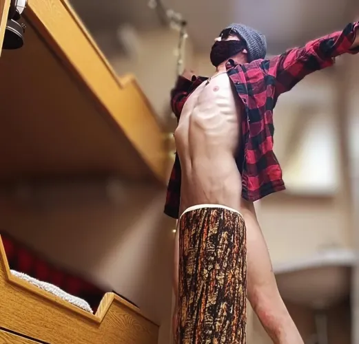 [35]ish. Morning stretch and morning wood by Diomoshia