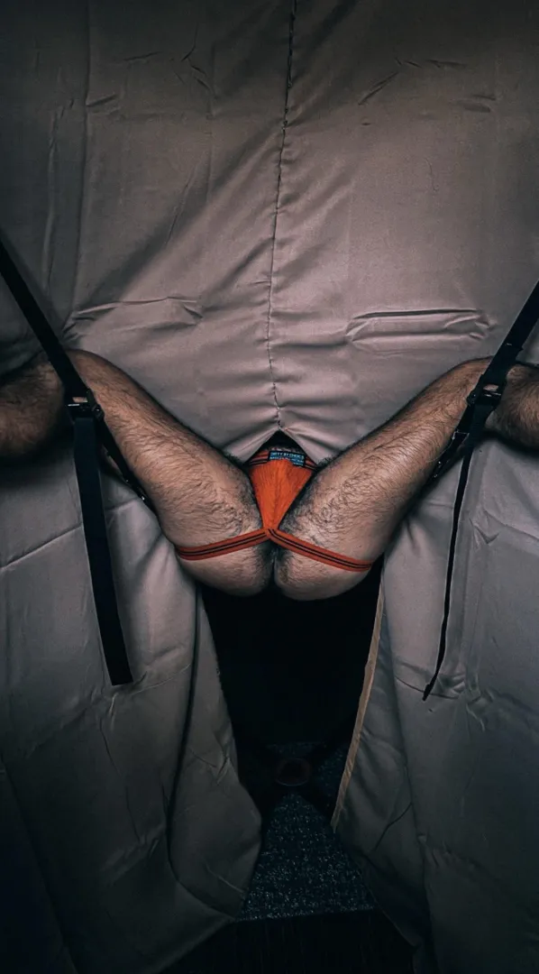 36 [M4M] #downtown- visiting jock looking to get pounded in sling…anonymously! posted by bigmusclebear407