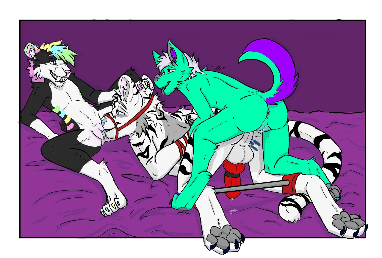 3sum (artist spoopysauruse) posted by knott-slut