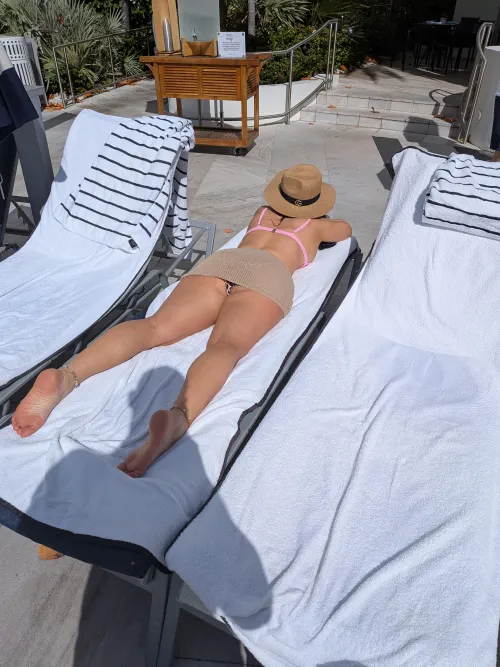 (43) would you rub lotion on me laying at the pool by swapdp69