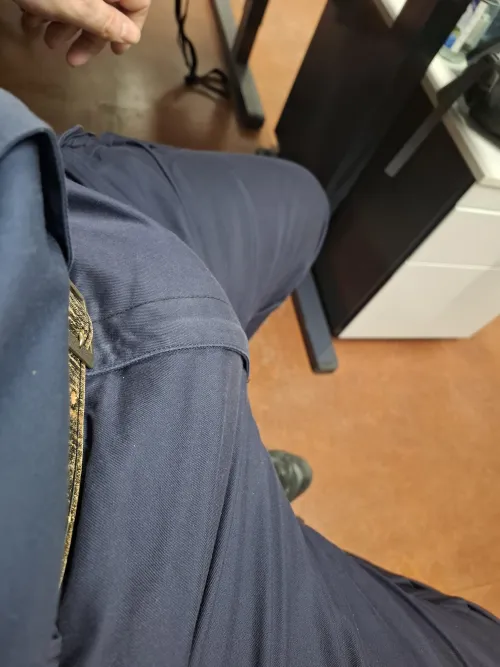 (44) now the view after my shift...who will come with me in the changing room? by pureanddiscret