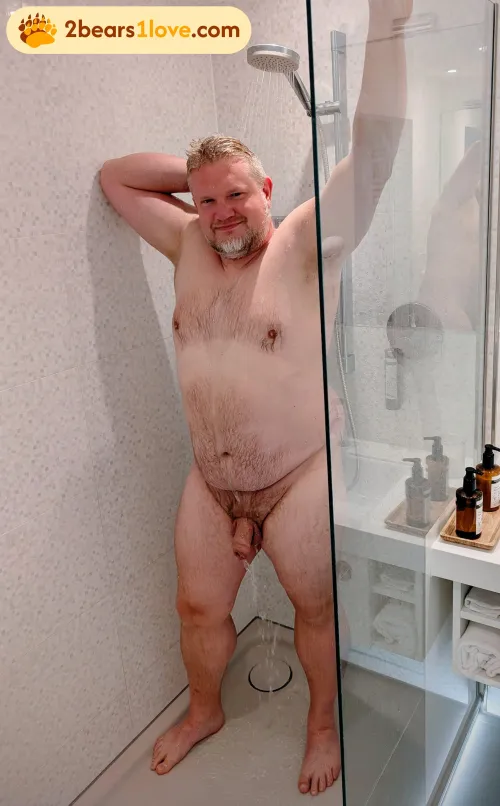 [44] The hotel shower is hot, but Daddy is just waiting for you. Care to help me lather up? by Independent-Draft532