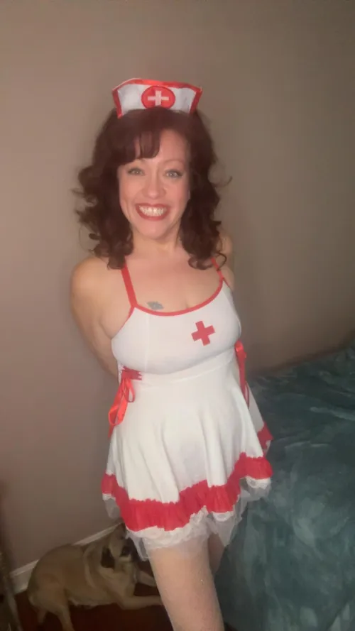46 F Just a sweet mommy playing a little dress up  Let me make you feel better. by StepmommyScarlet