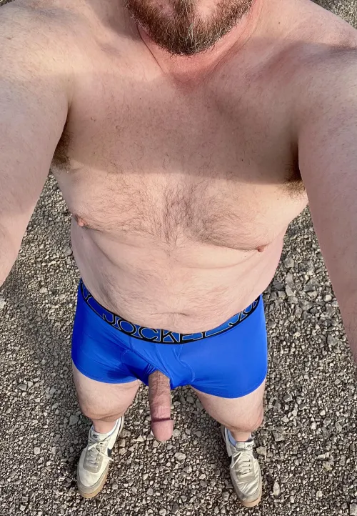 (46) It’s chilly outside this morning, I need to warm him up by ThickSilver69