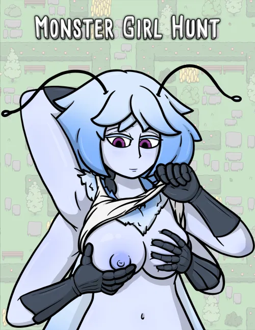 4-armed fat tittied moth monster girl (Monster Girl Hunt - adult game) by TinyDevilStudio