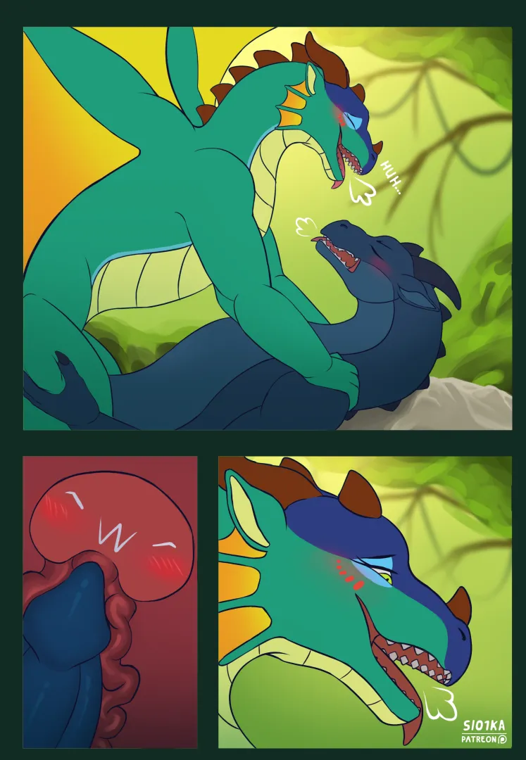  4th page Deathbringer × Glory  (slo1ka) [MF] posted by Olive-The-Otter