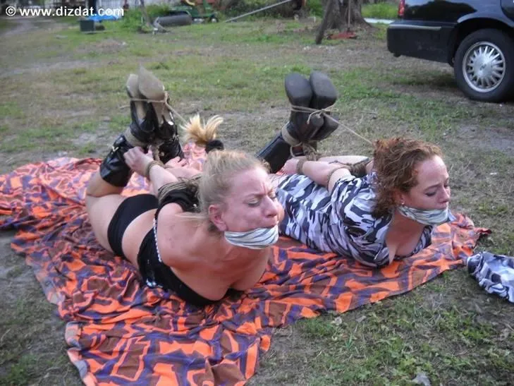 4th Troop's hog tie offering,   Den Mother Parker  and Den Mother Chiasson posted by emca753