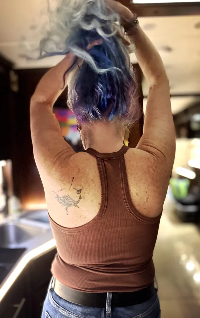 50+ years old - rearview looking ahead posted by BrandiReads