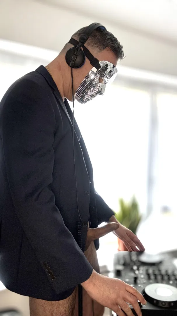 52 Imagine going to a party and the DJ has his cock out posted by Late_Celebration_868