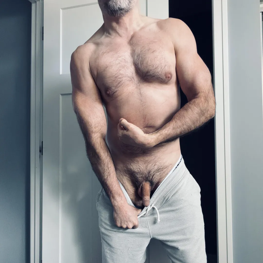 (52) pulling down the shorts posted by BaldJack2000