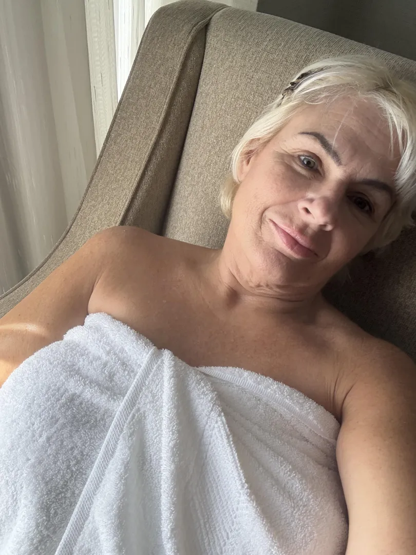 52yo getting ready to start the day. Who wants to keep me company? posted by NaughtyHotWifeAZ