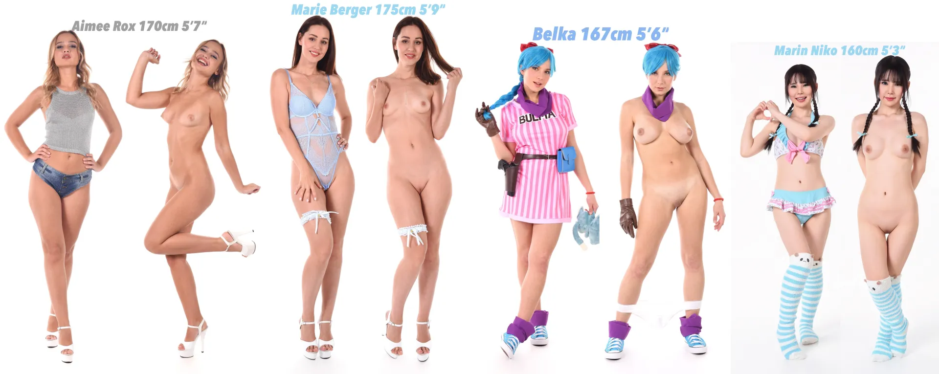 5’3”-5’9” posted by Magnums_RedFerrari