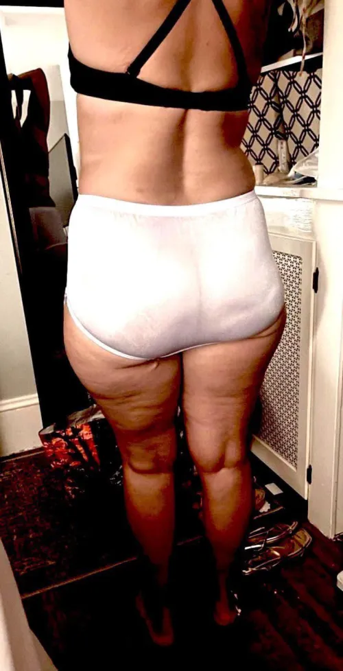 53yo satin panties by MilfWife51