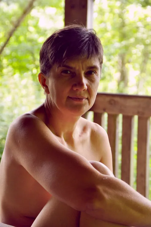 54 years old, never wearing makeup by SoftShadowsLori