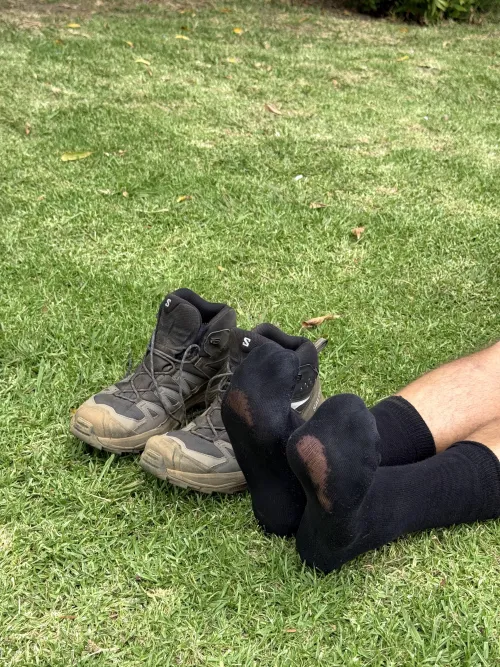 6 hours on my feet… I think these socks almost dissolved by StillSteps