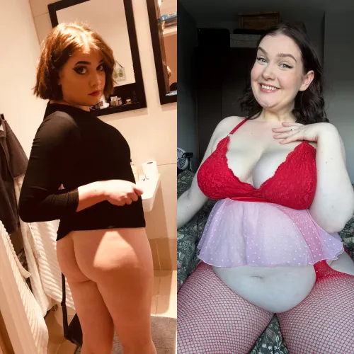 7 years difference! by chunkynymph