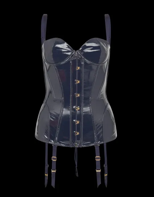 A comparable corset with garter strings by OkWeather5227