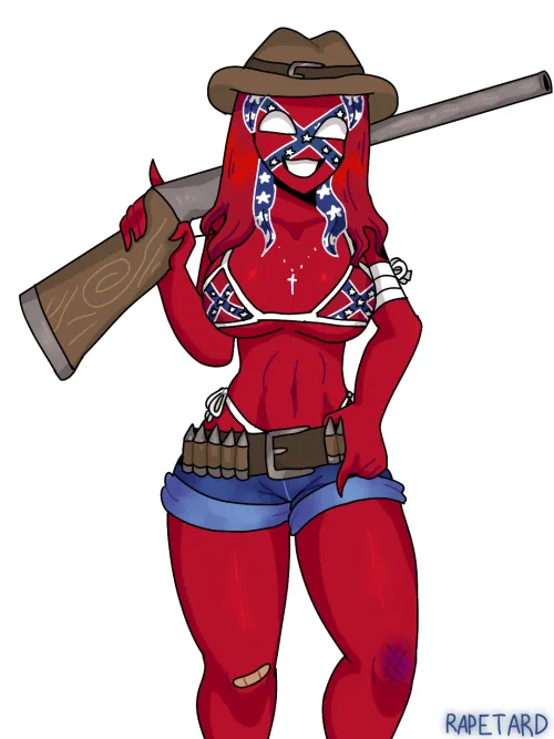 A Confederate summer (by @S0d0my_s1n on Rule 34) by Quirky_Snow_8649