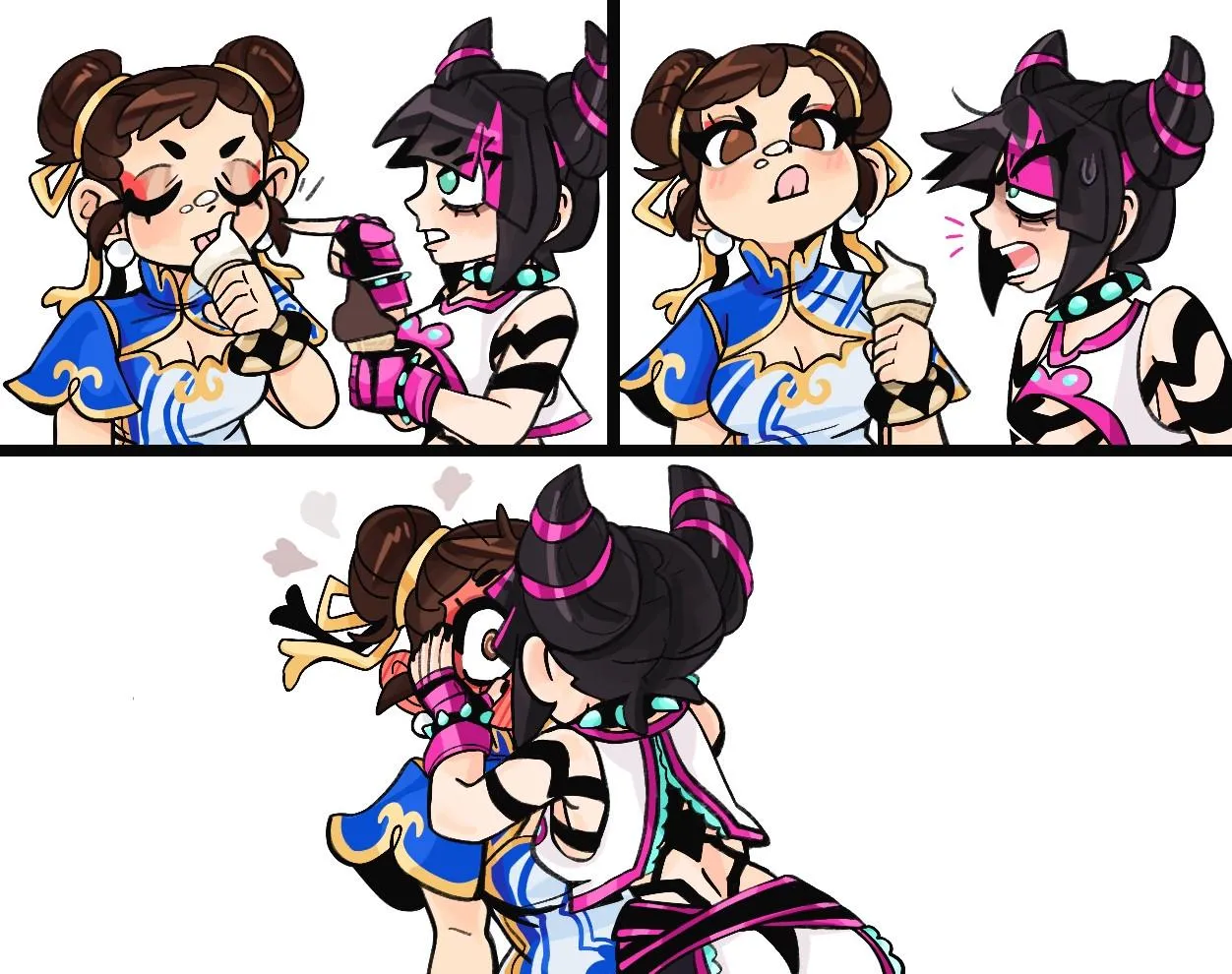 A cute little ice cream interaction - by Kecchi0 posted by RxMurloc