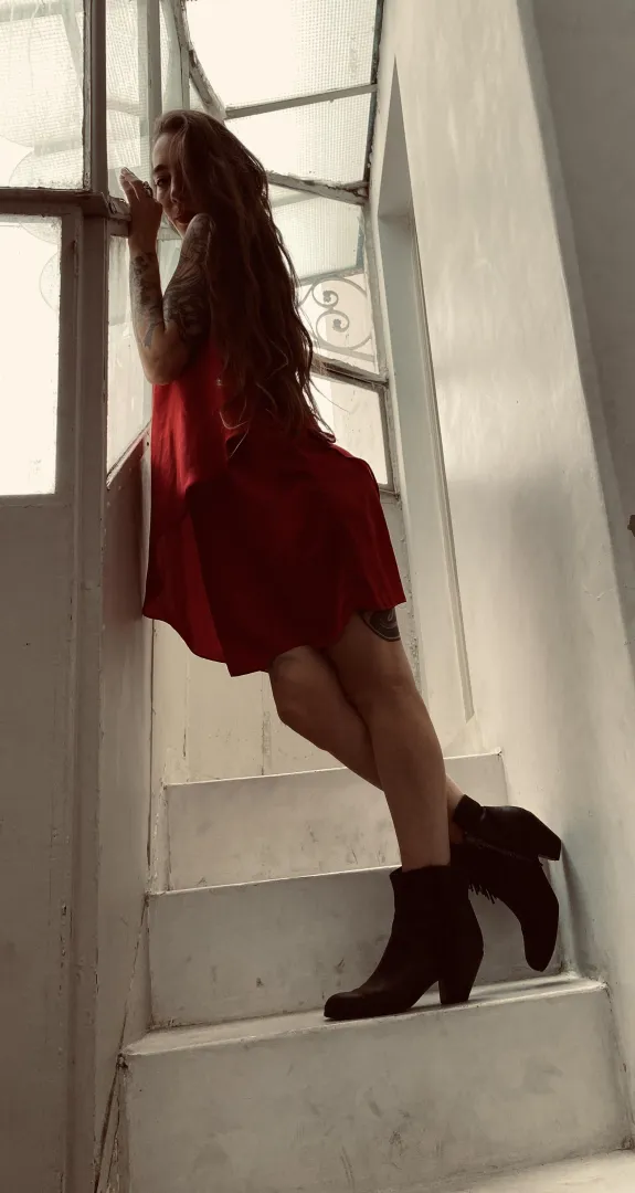 A dirty thought spiral in your head, even when my dress is on . posted by Whole_Strawberry8171