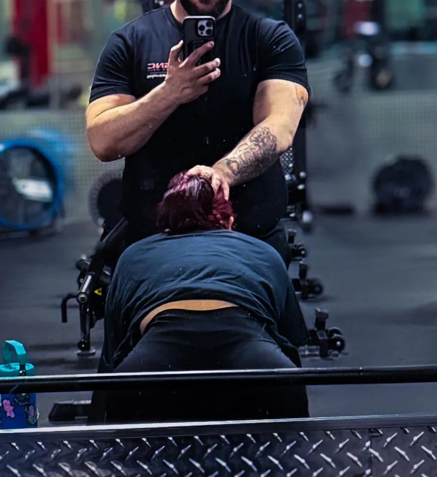 A distraction at the gym posted by SirSpanksAlot586