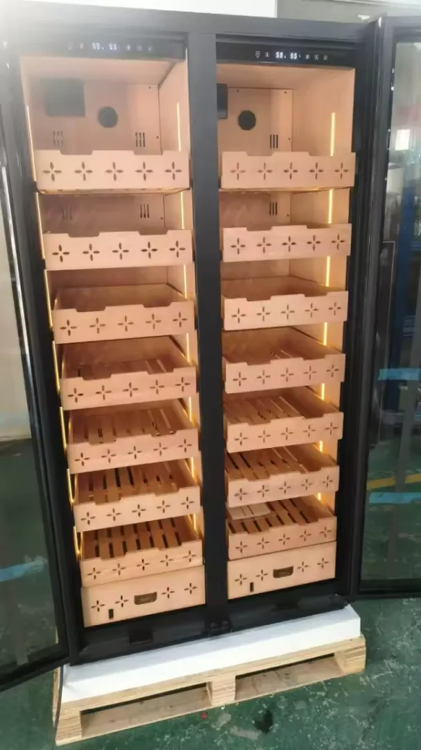 A friend just sent me a picture of his new humidor. posted by Mammoth-Succotash659
