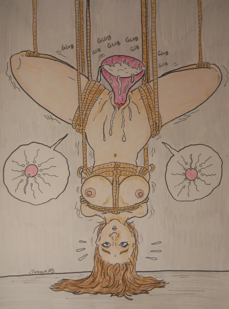 A hundred anonymous donors have made Karalee Brickle a human sperm bank [oc] (CreampieKS) posted by CreampieKS