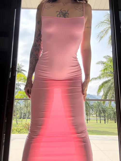 A light summer dress catches the sun's rays by glowdisorder