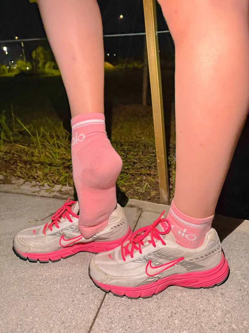 A lil tired after a jog trip posted by kyrinaf8t