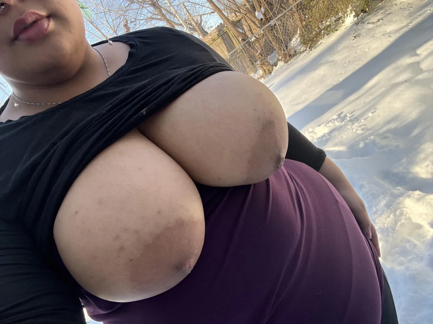 A little nippy outside posted by InkBaby894