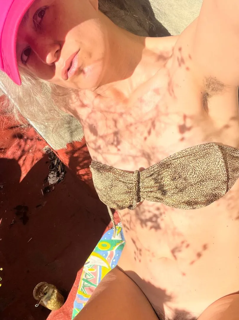 A little sunshine, a lovely afternoon in a bikini posted by SILVERgray2